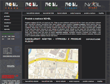 Tablet Screenshot of nobl-plzen.cz